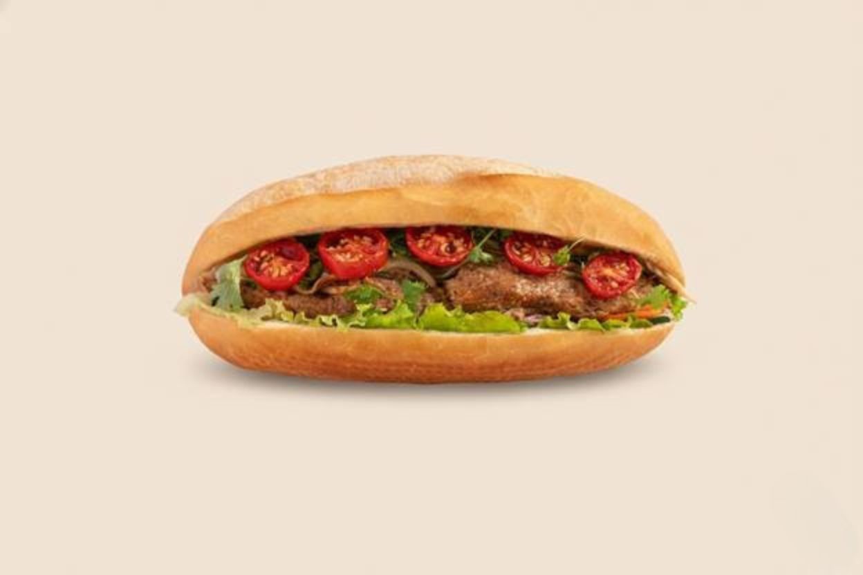 Bánh Mì Pâté Chay & Ruốc Nấm