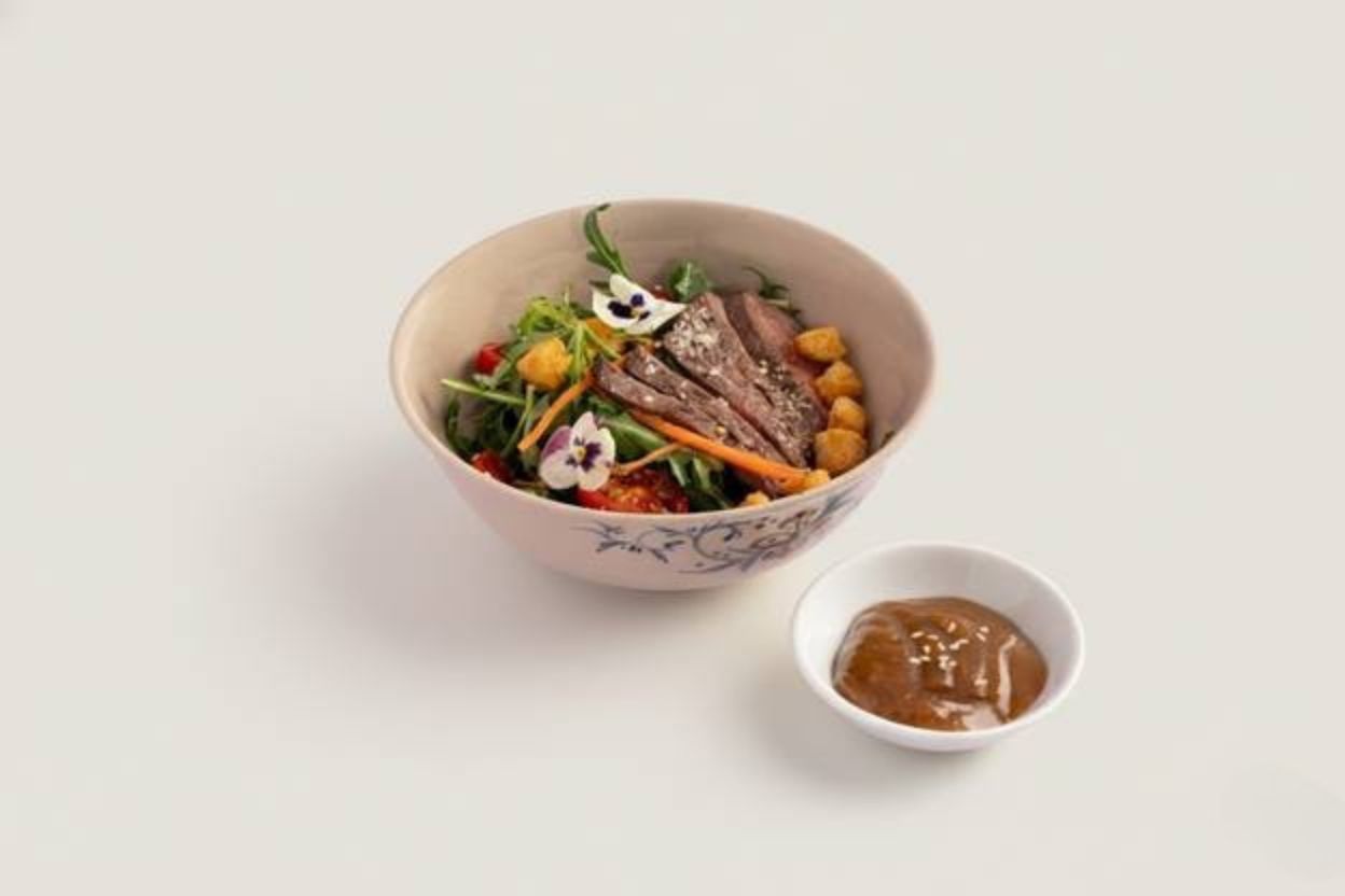 Sa lát Bò Nướng Rau Rocket